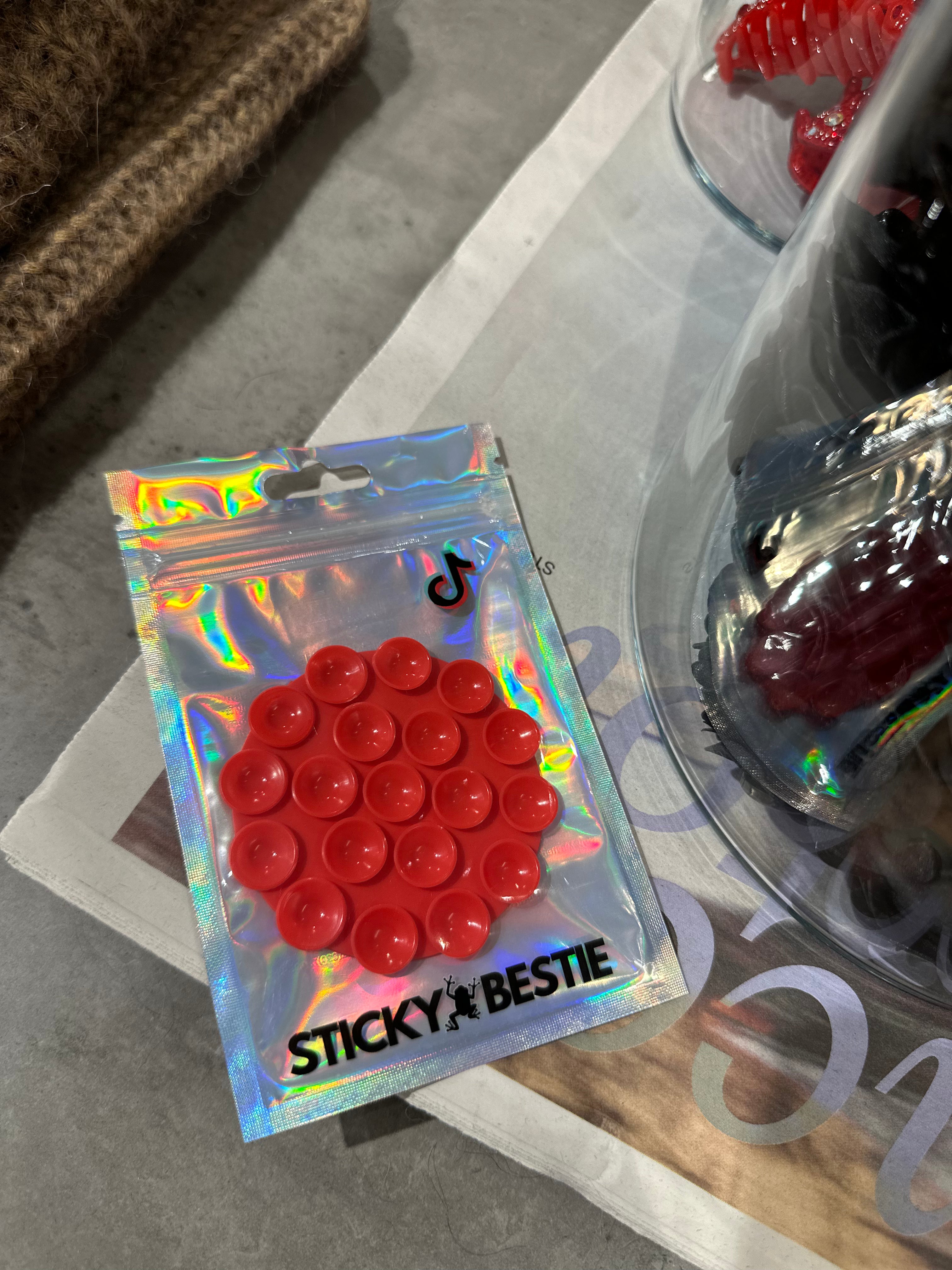 Sticky Bestie Roundie Red