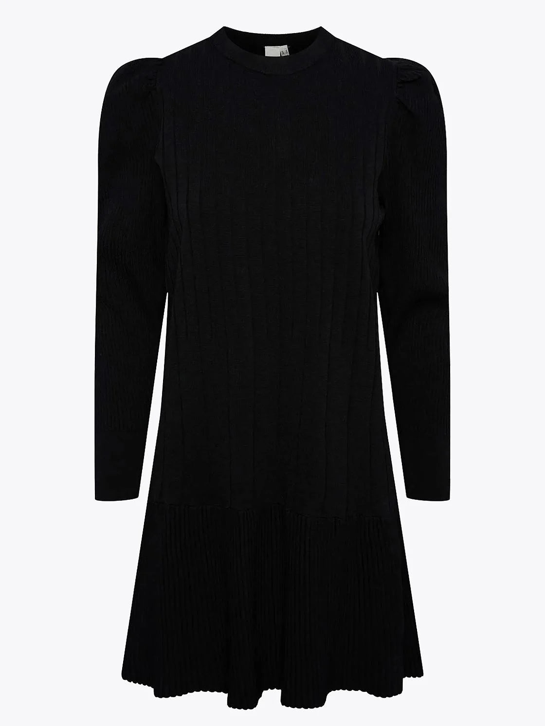 YASELINA Knit Dress Black