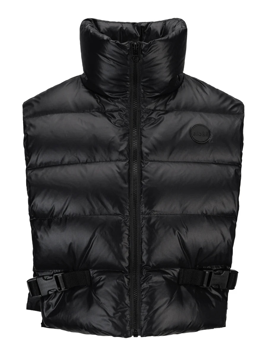 Bonnie Down Vest Black