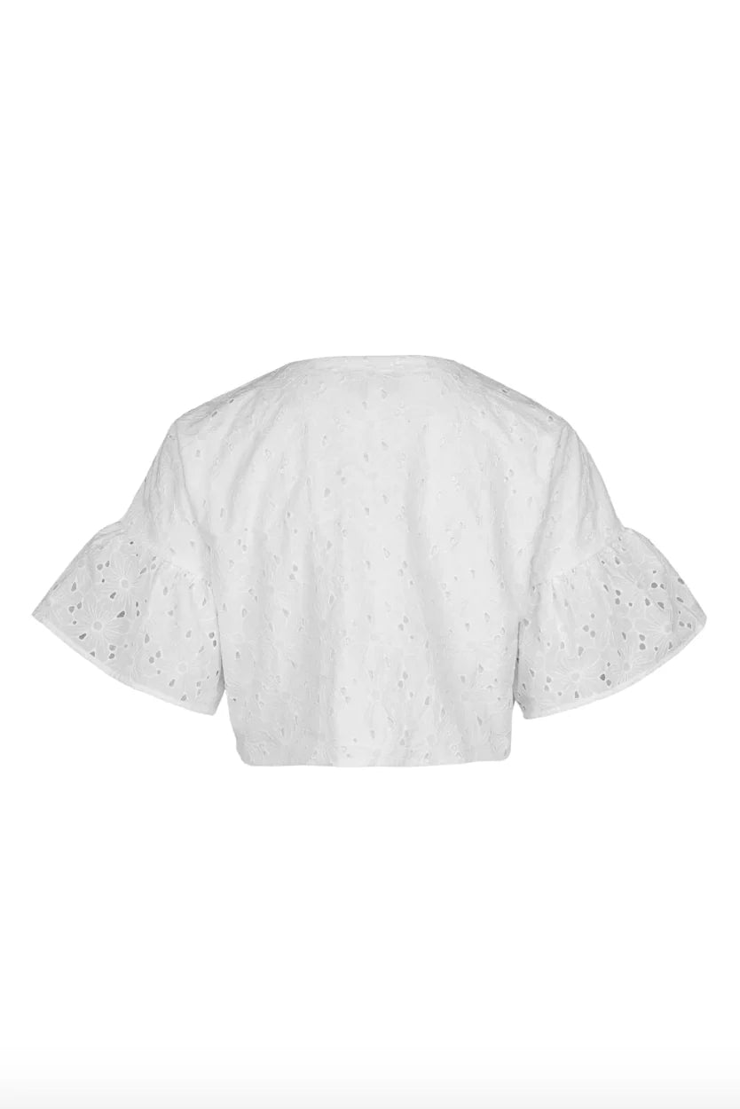 Carla Top White