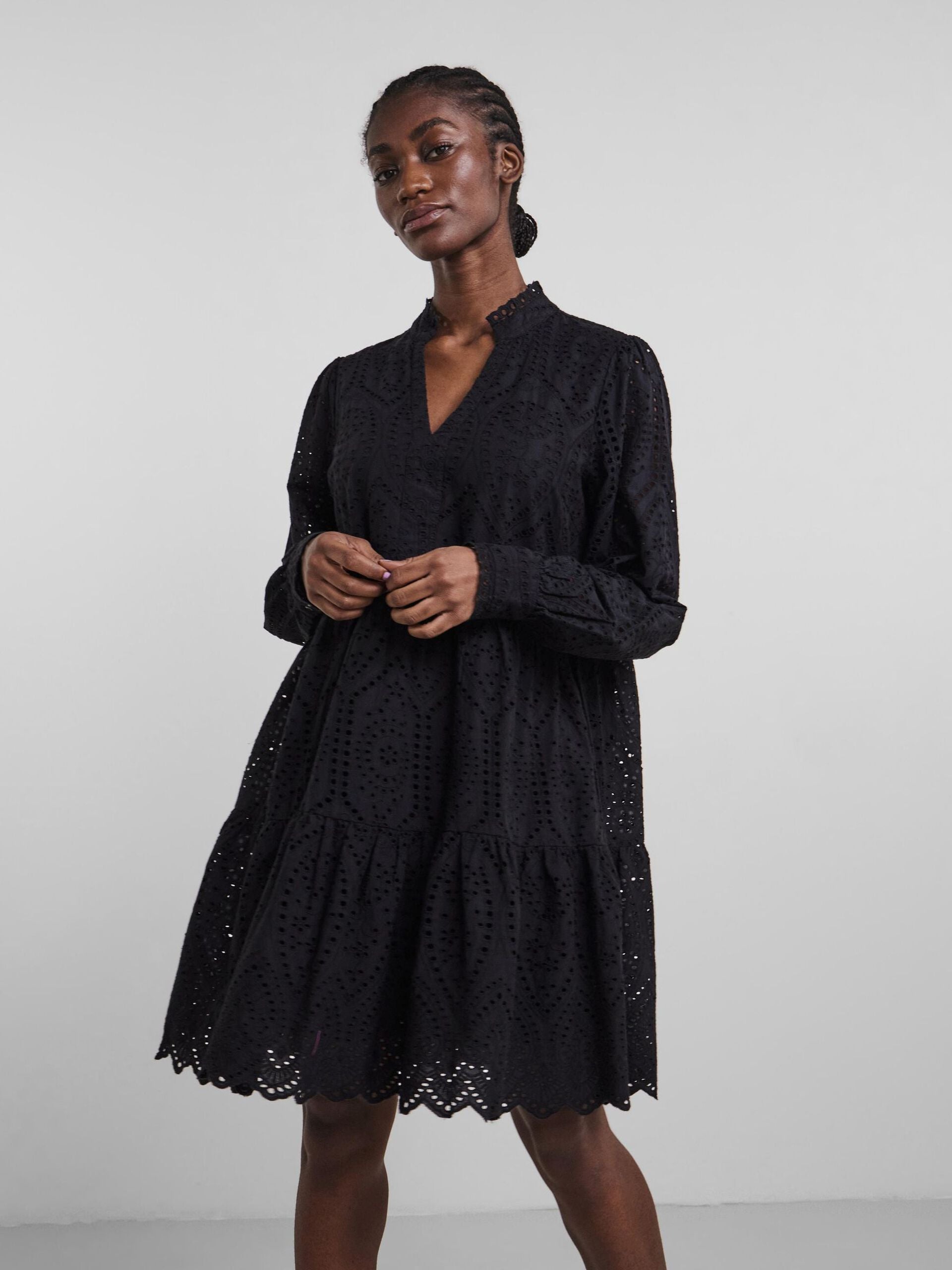 YASHOLI Longsleeve Dress Black