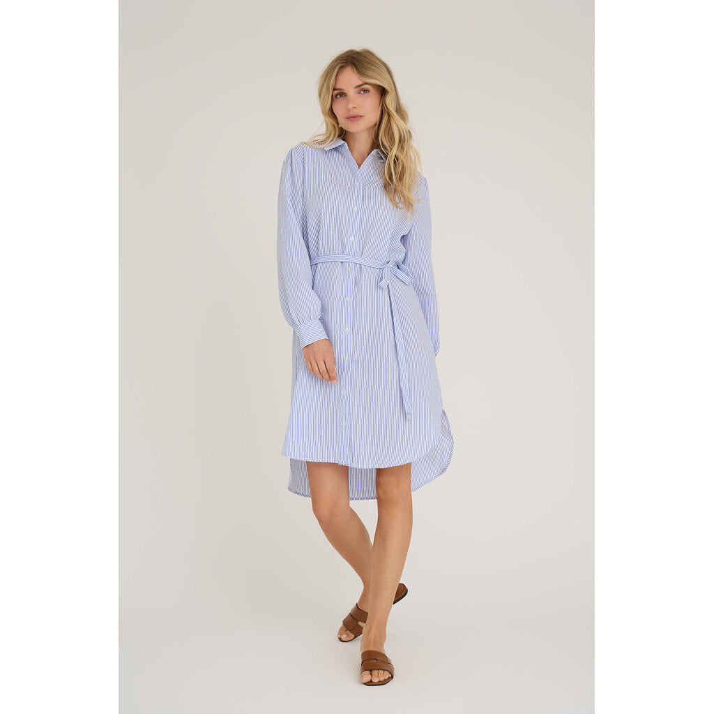 Sonja Shirt Dress Blue/White Stripe