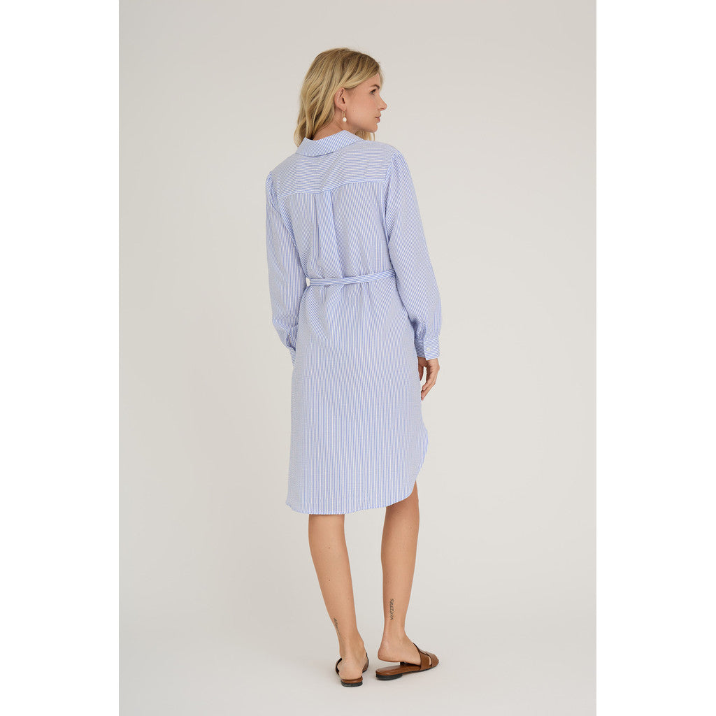 Sonja Shirt Dress Blue/White Stripe