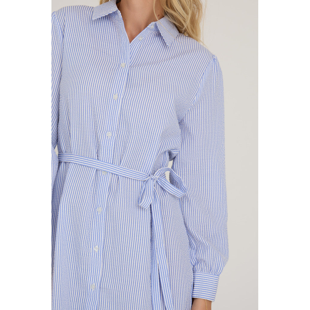 Sonja Shirt Dress Blue/White Stripe