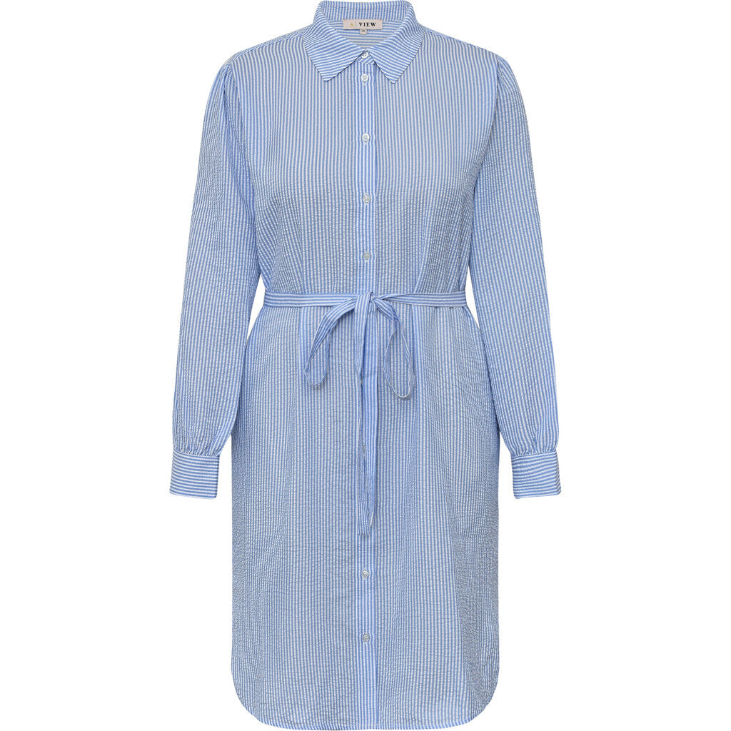 Sonja Shirt Dress Blue/White Stripe