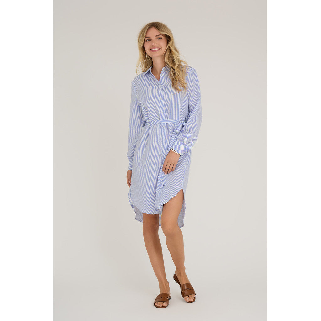 Sonja Shirt Dress Blue/White Stripe