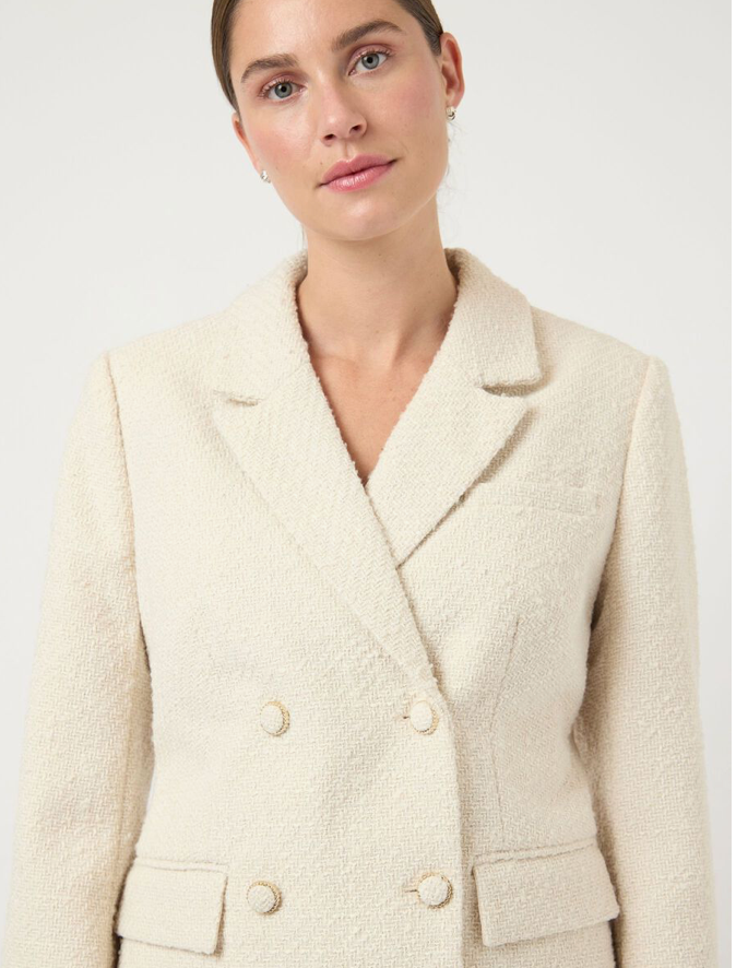 YASPETRA LS Boucle Blazer Pristine