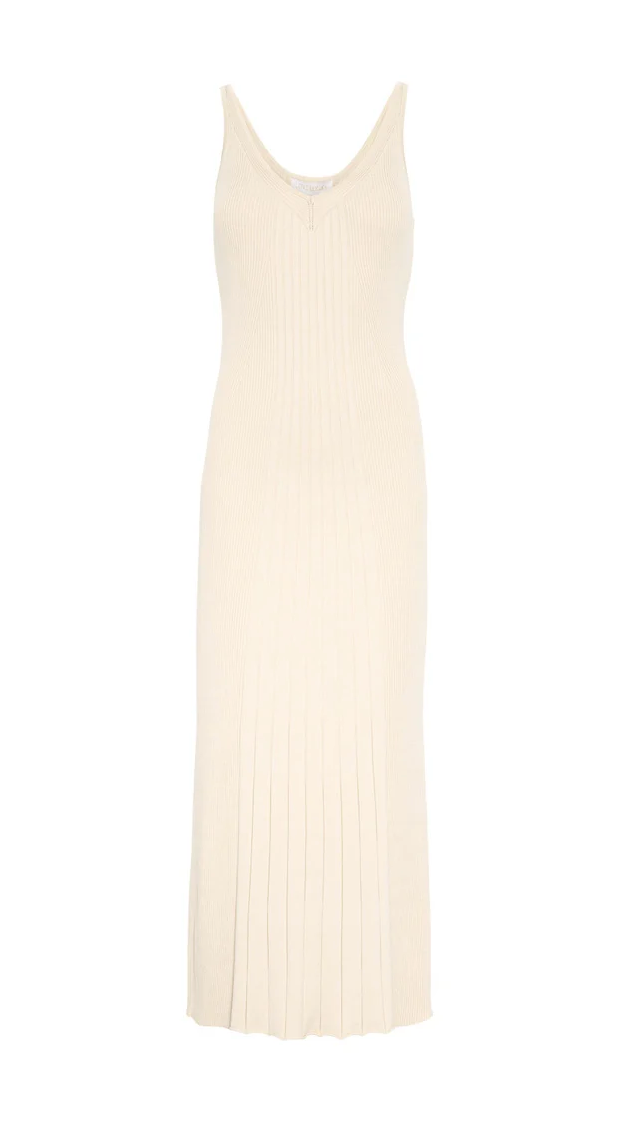 Avalynn Slip Dress Cream