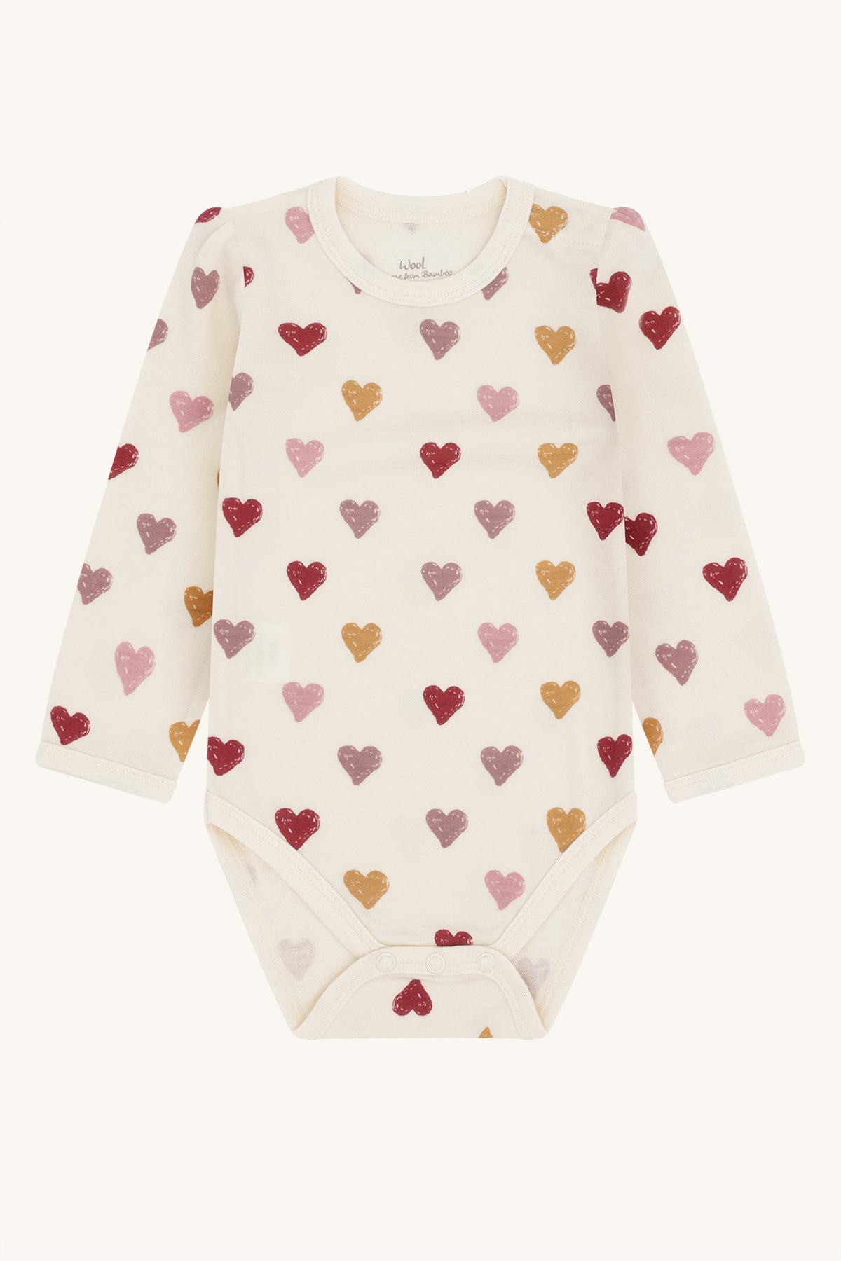 Baloo Hearts Puff Off White