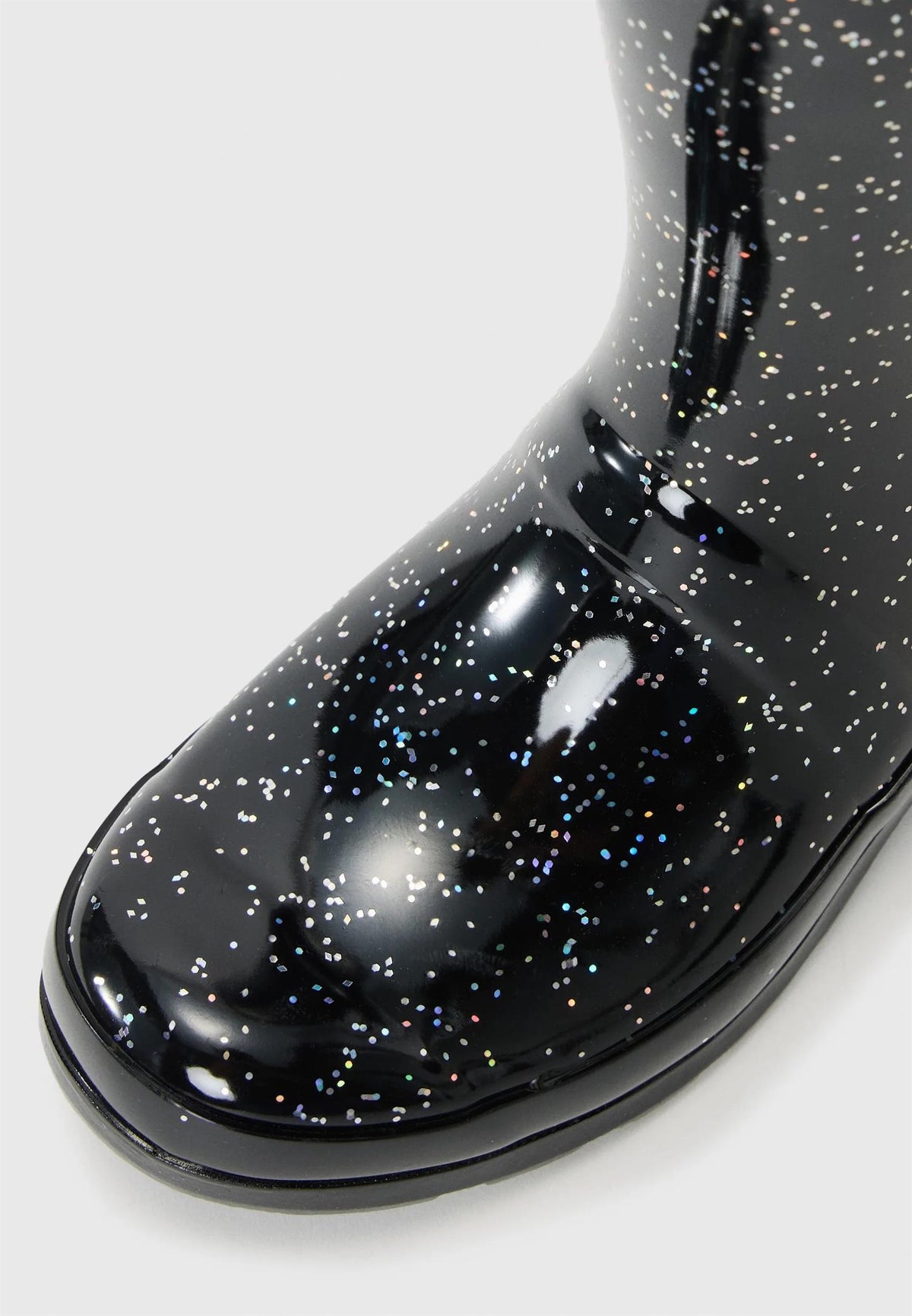 Junior Originals Giant Glitter Boot Black