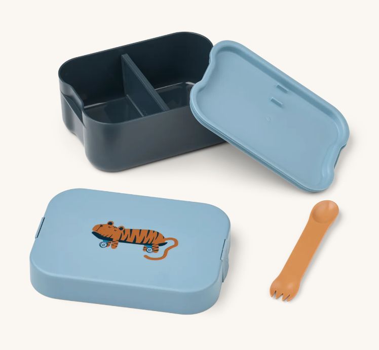 Kamil Lunchbox Tiger/Beach Blue