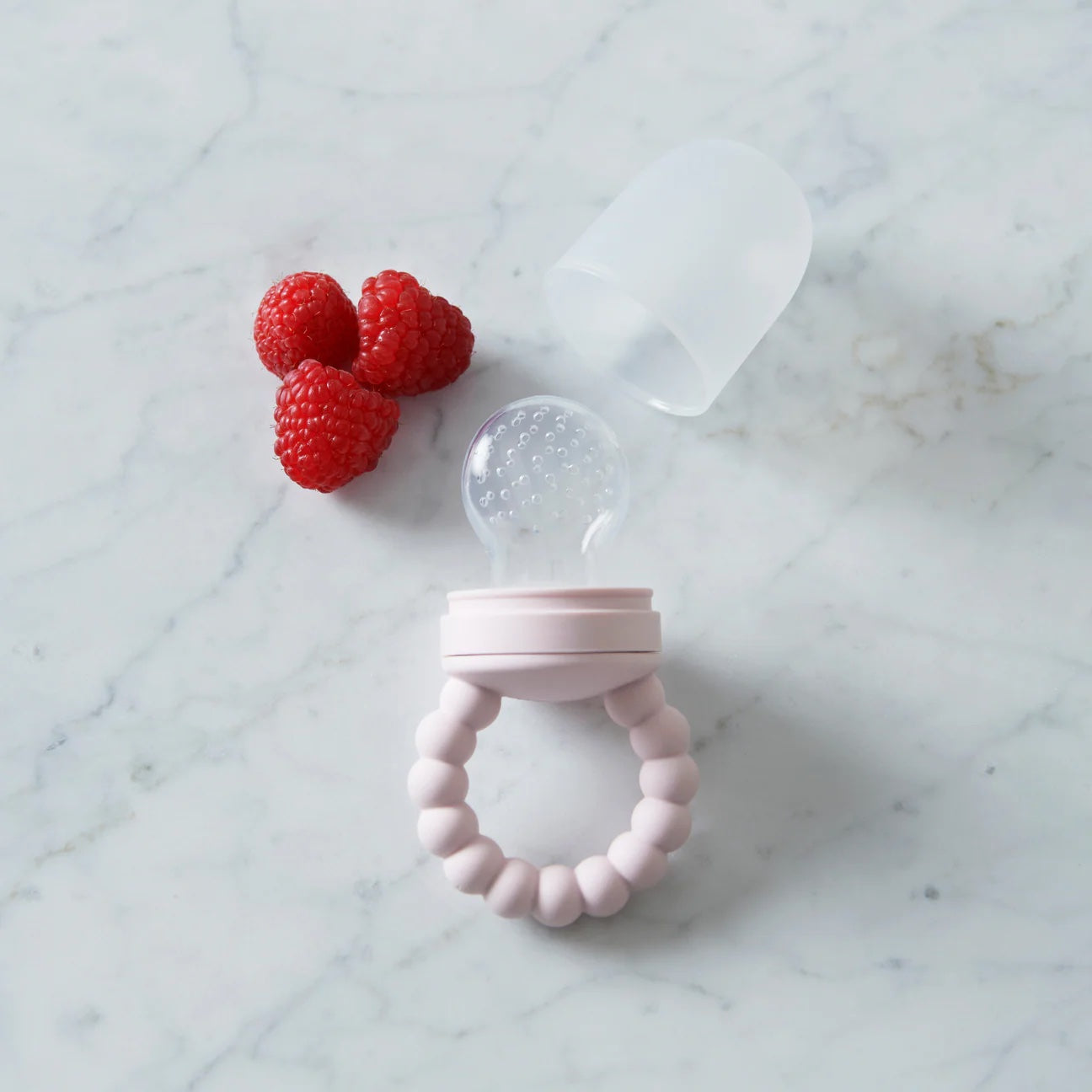 Bubble Fruit Feeder Light Pink