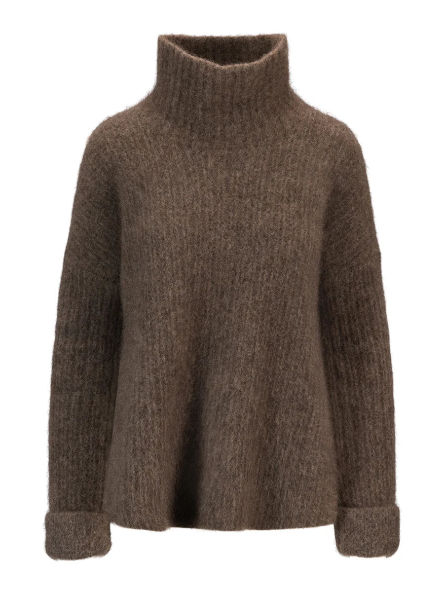 Emilie Chunky Sweater Brown