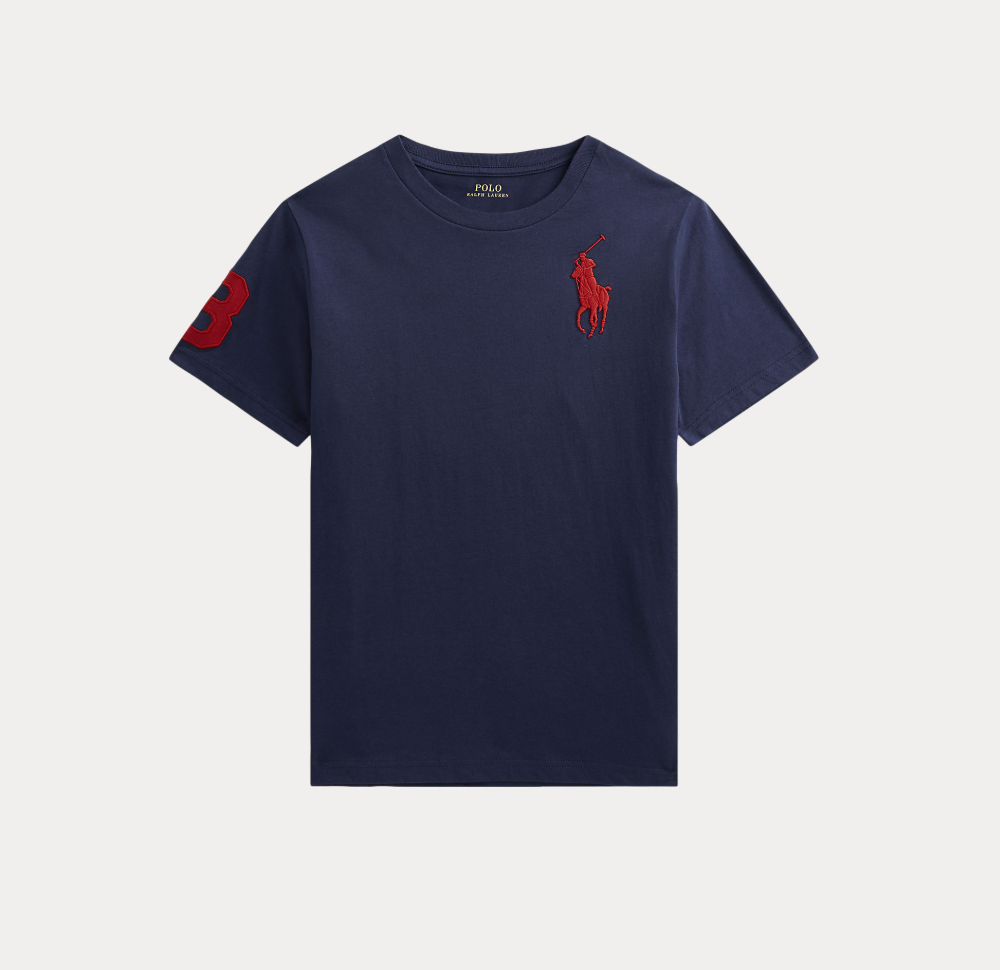 T-skjorte Kortermet Refined Navy
