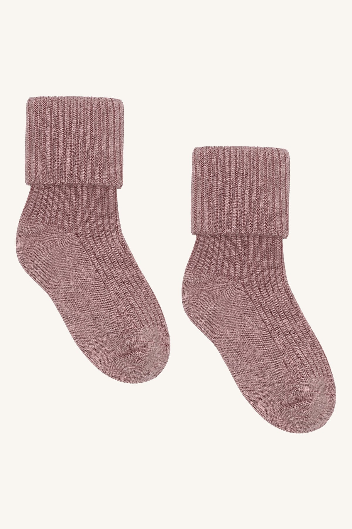 Flosi 2-Pack Socks Wool/Bamboo Pale Mauve