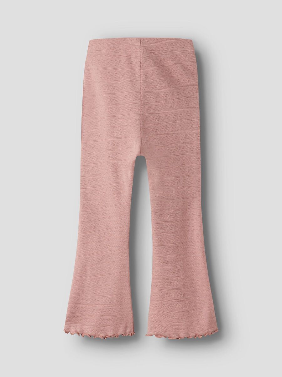 Dimia Slim Bootcut Leggings Misty Rose