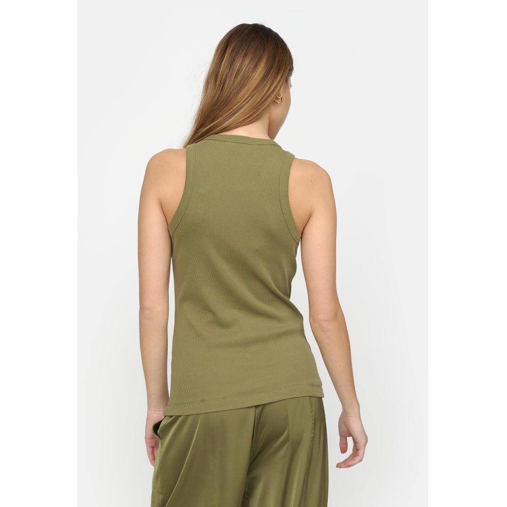 Adelynn Tank Top Martini Olive