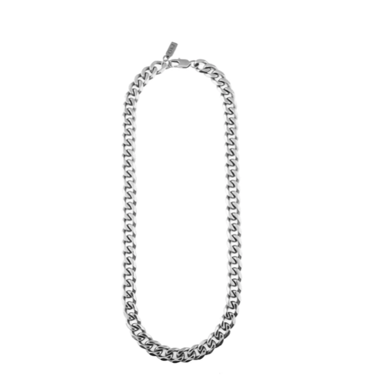 Chunkey Chain Necklace Silver