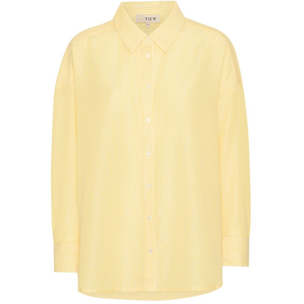 Sonja Shirt Yellow/White