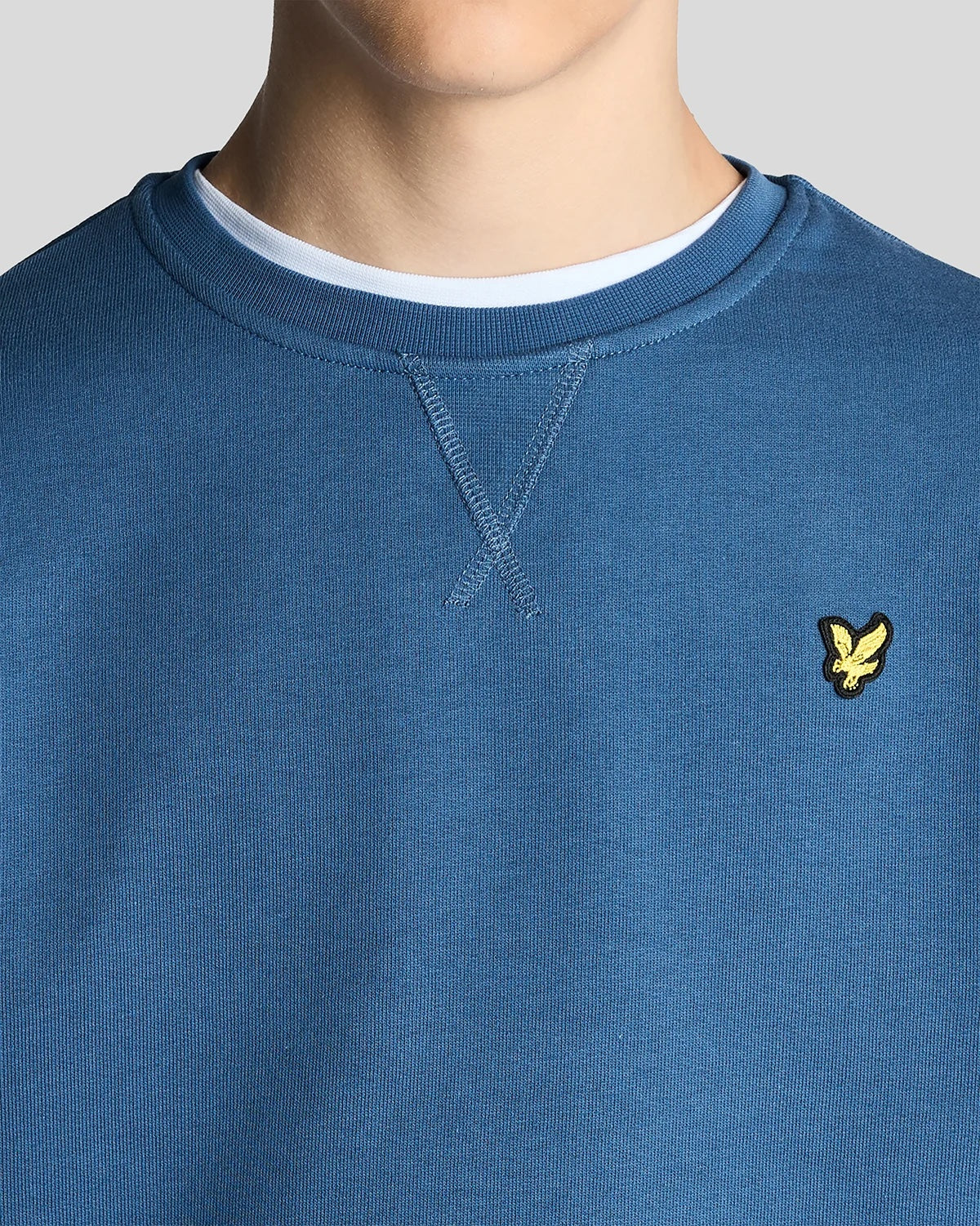 Crew Neck Sweatshirt Dark Cornflower
