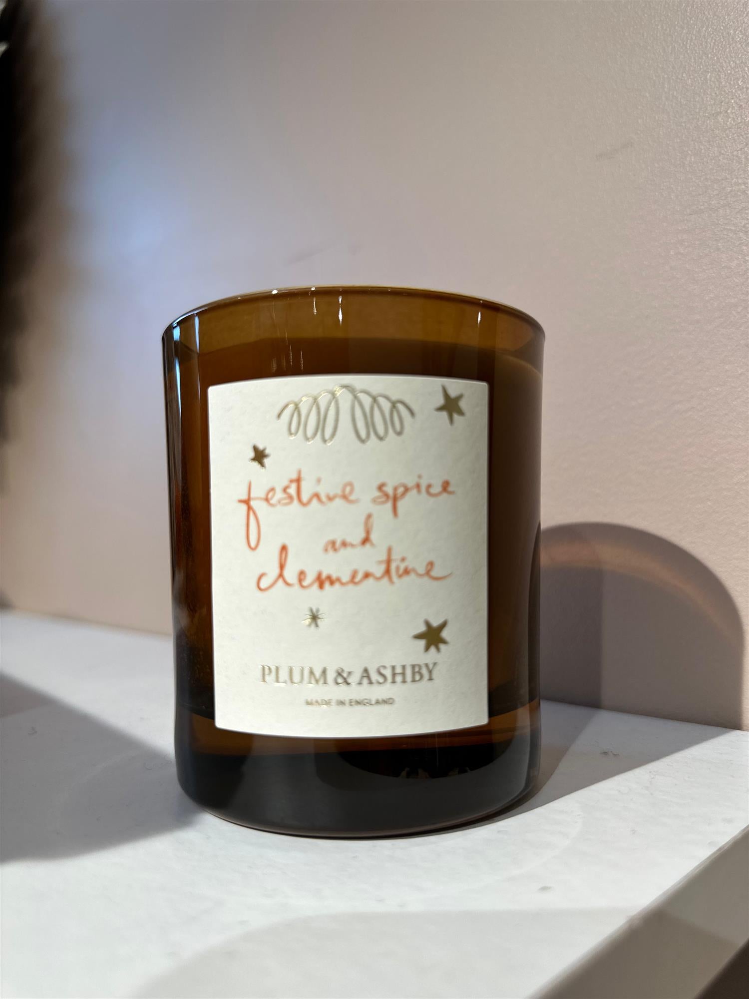 Festive Spice and Clementine Scented Candle