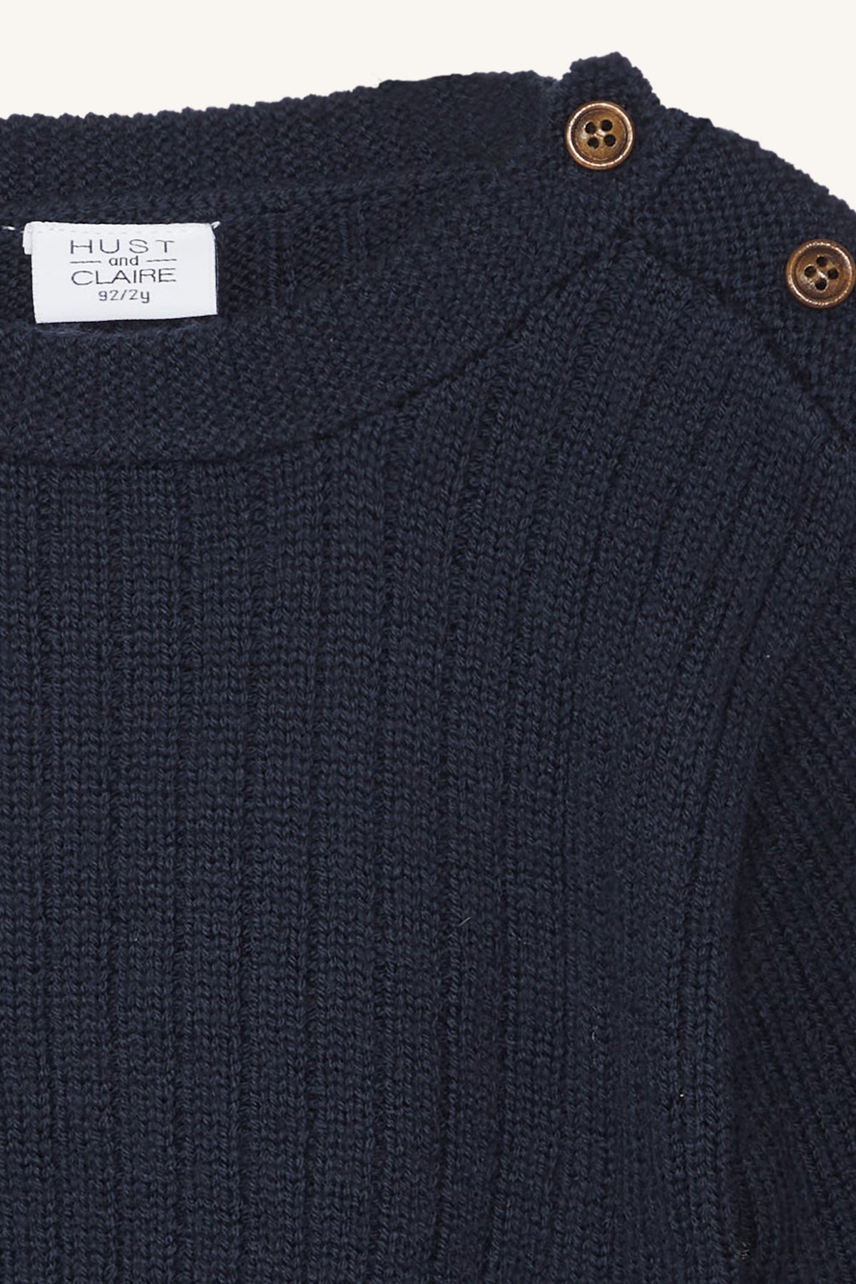 Pil Wool Rib More Navy