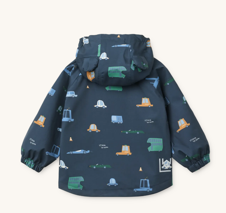 Manu Rainwear Set Cars/Classic Navy