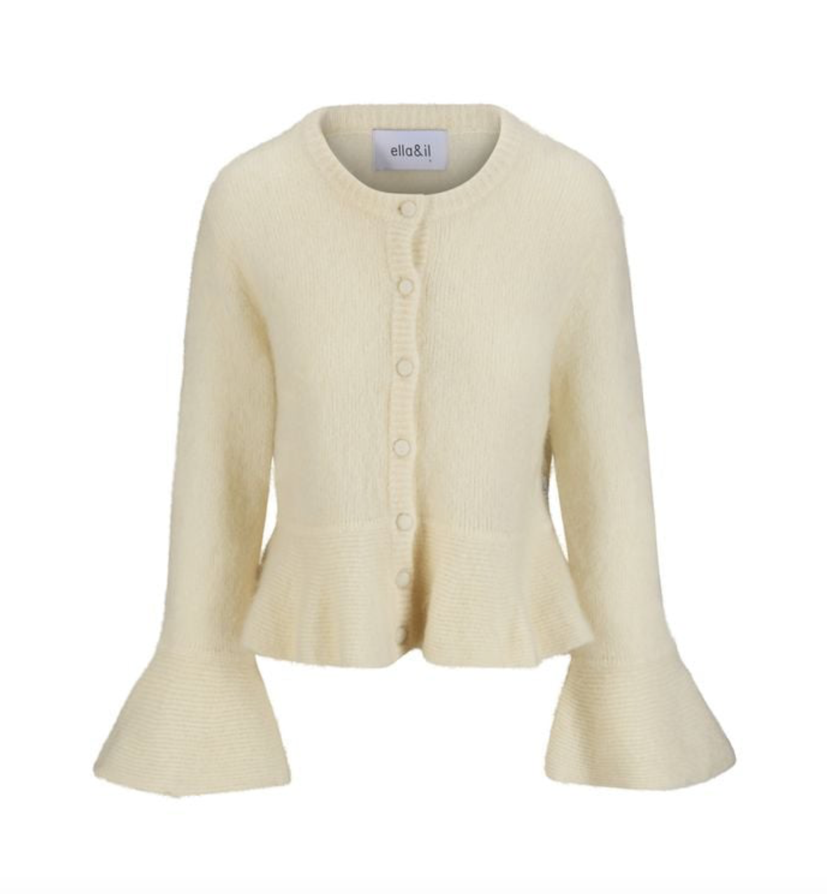 Maren Chunky Cardigan Bright White