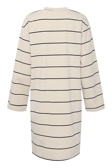 Kala Dress Doeskin Stripe