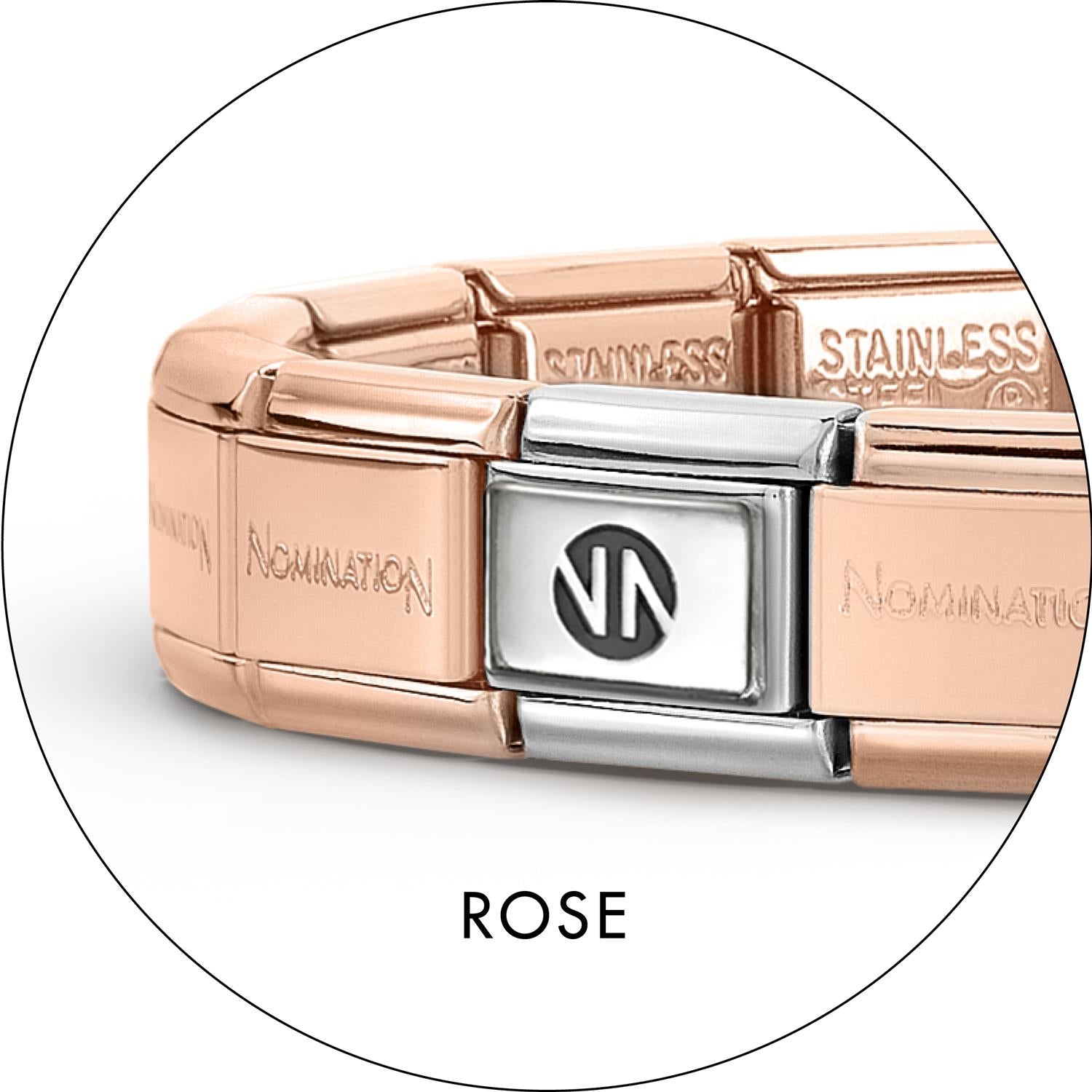 18 LINKS, COMPOSABLE CLASSIC BAND, ROSE GOLD