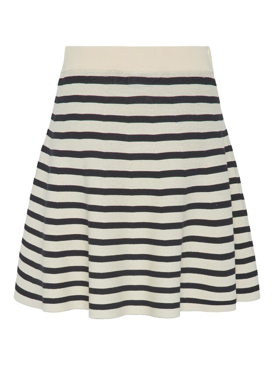 YASFONNY Knit Skirt Birch Black