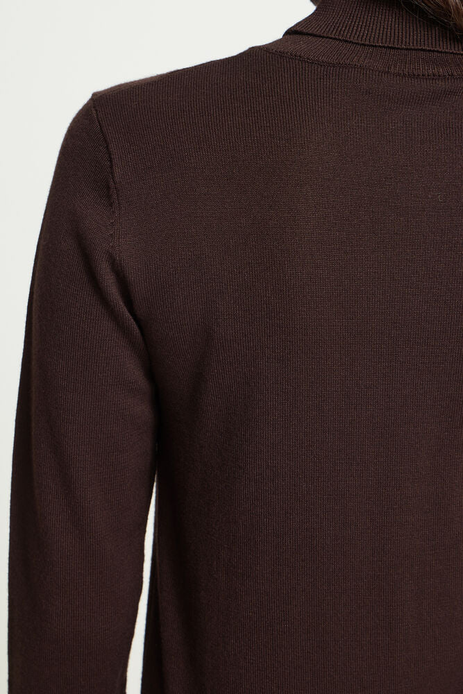 Luls Rollneck Chocolate Torte Brown