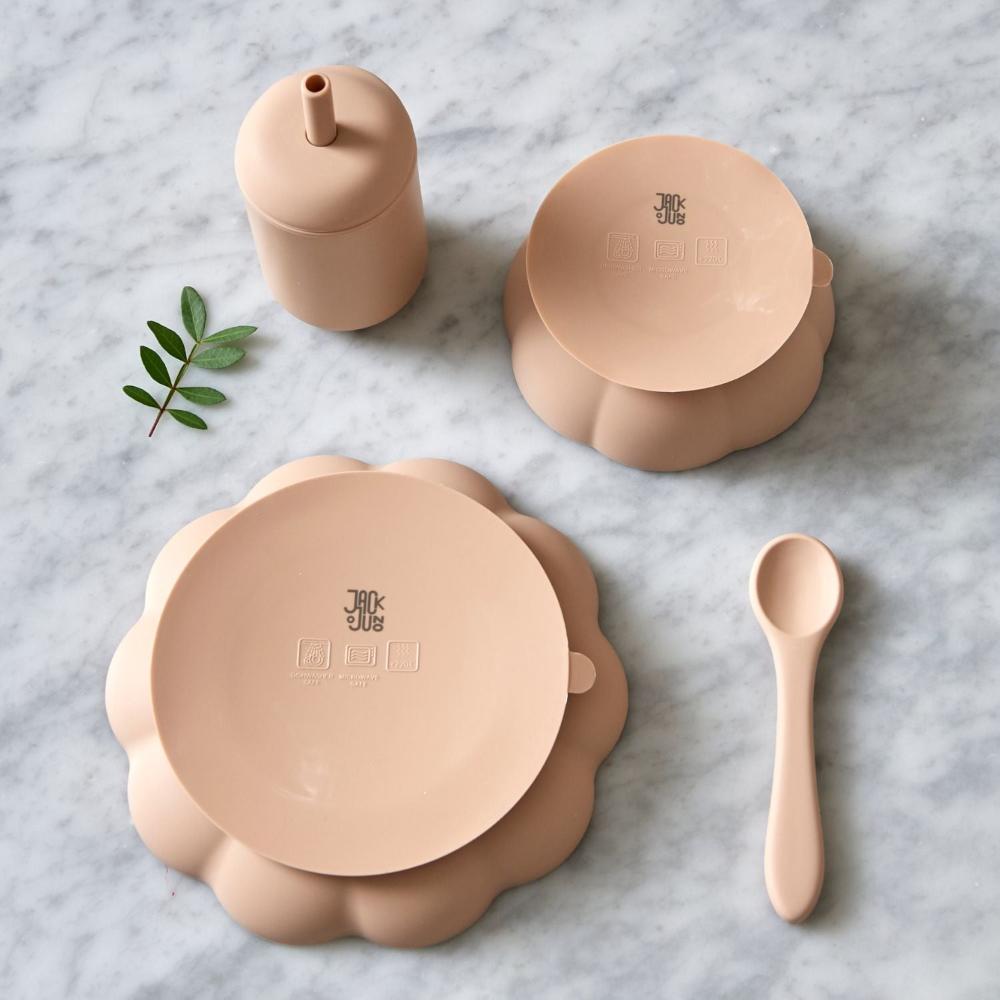 Little Poppy Dining Set Oatmeal