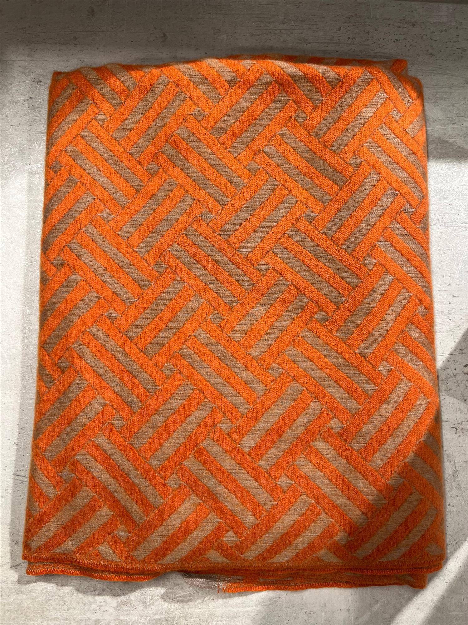 Skjerf Zik Zak Orange