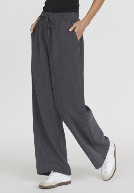 Gruna Pant Dark Grey Melange