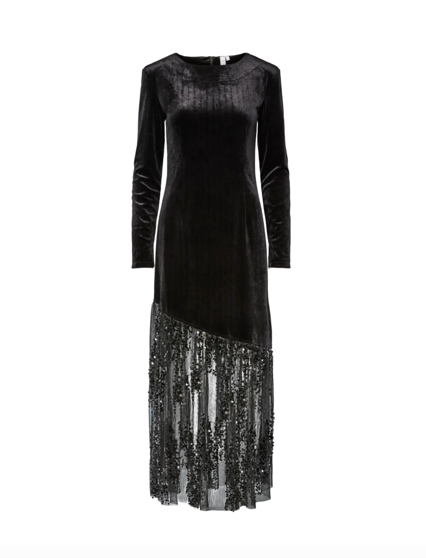 YASTERA Long Dress Black