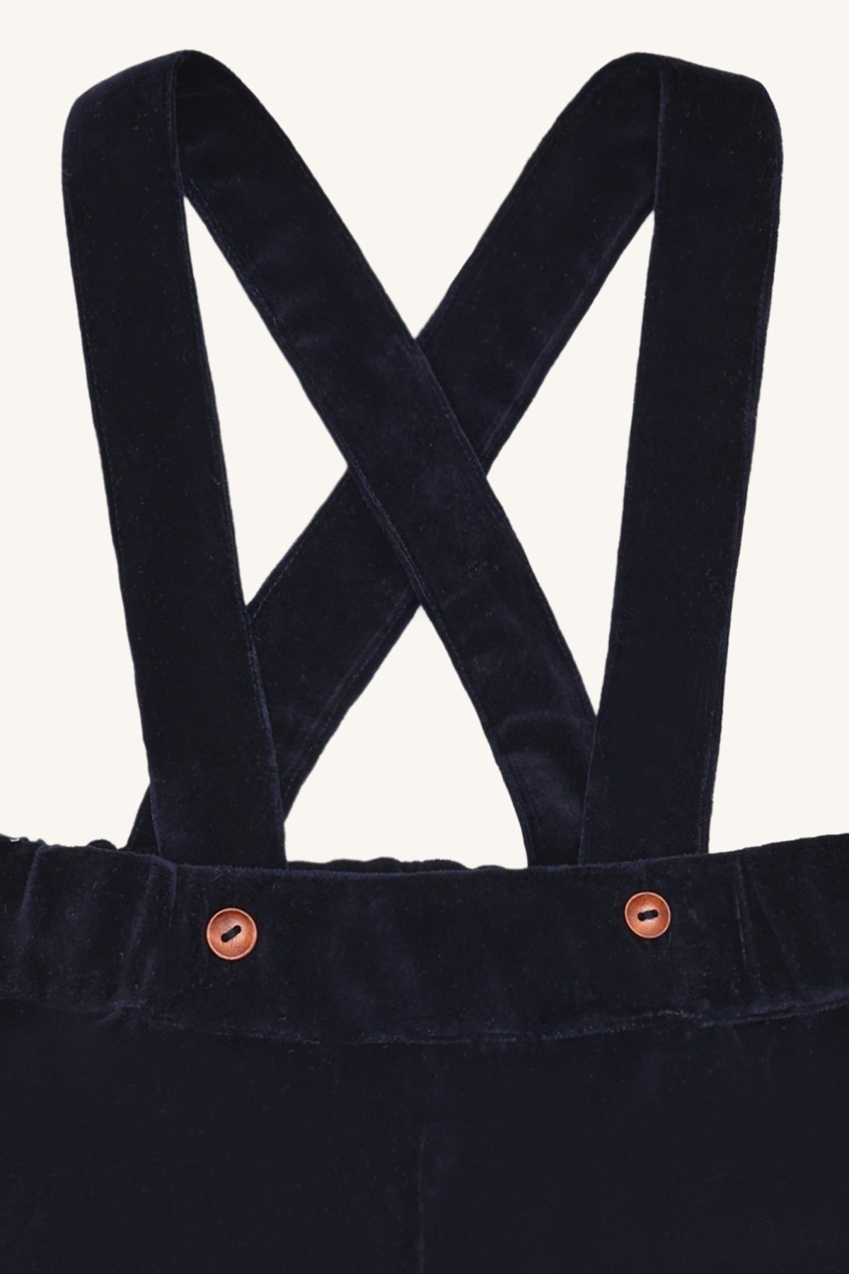 Hanibal Molskin Bukse med seler More Navy