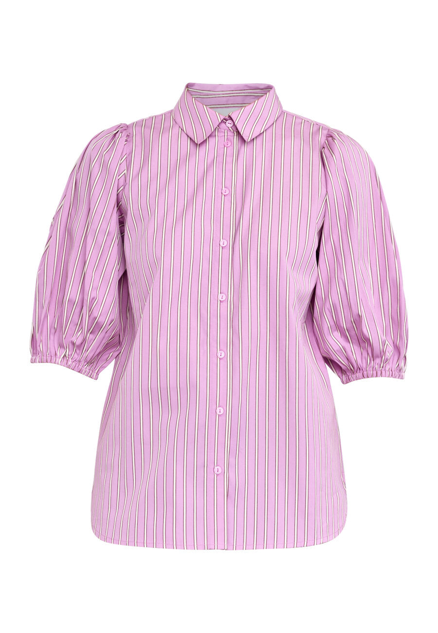 Ella Shirt Rose Stripes