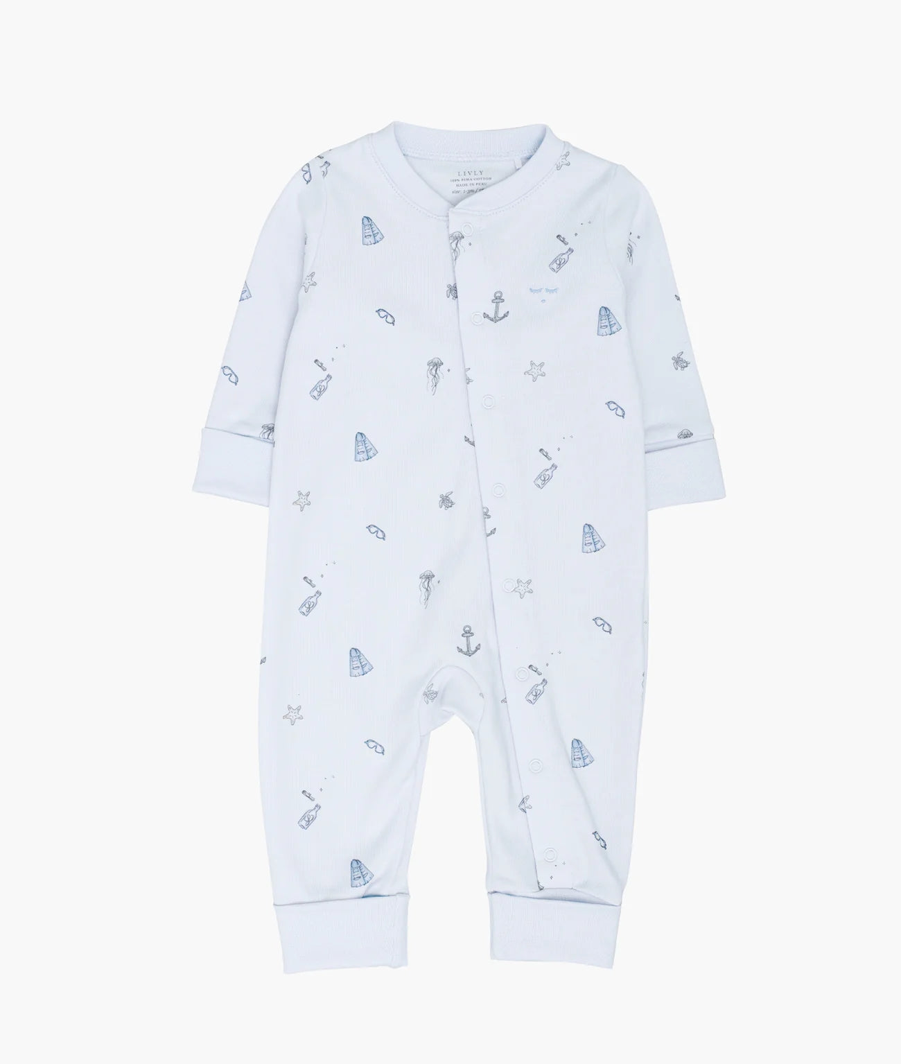 Underwater Explorer Overall Blue