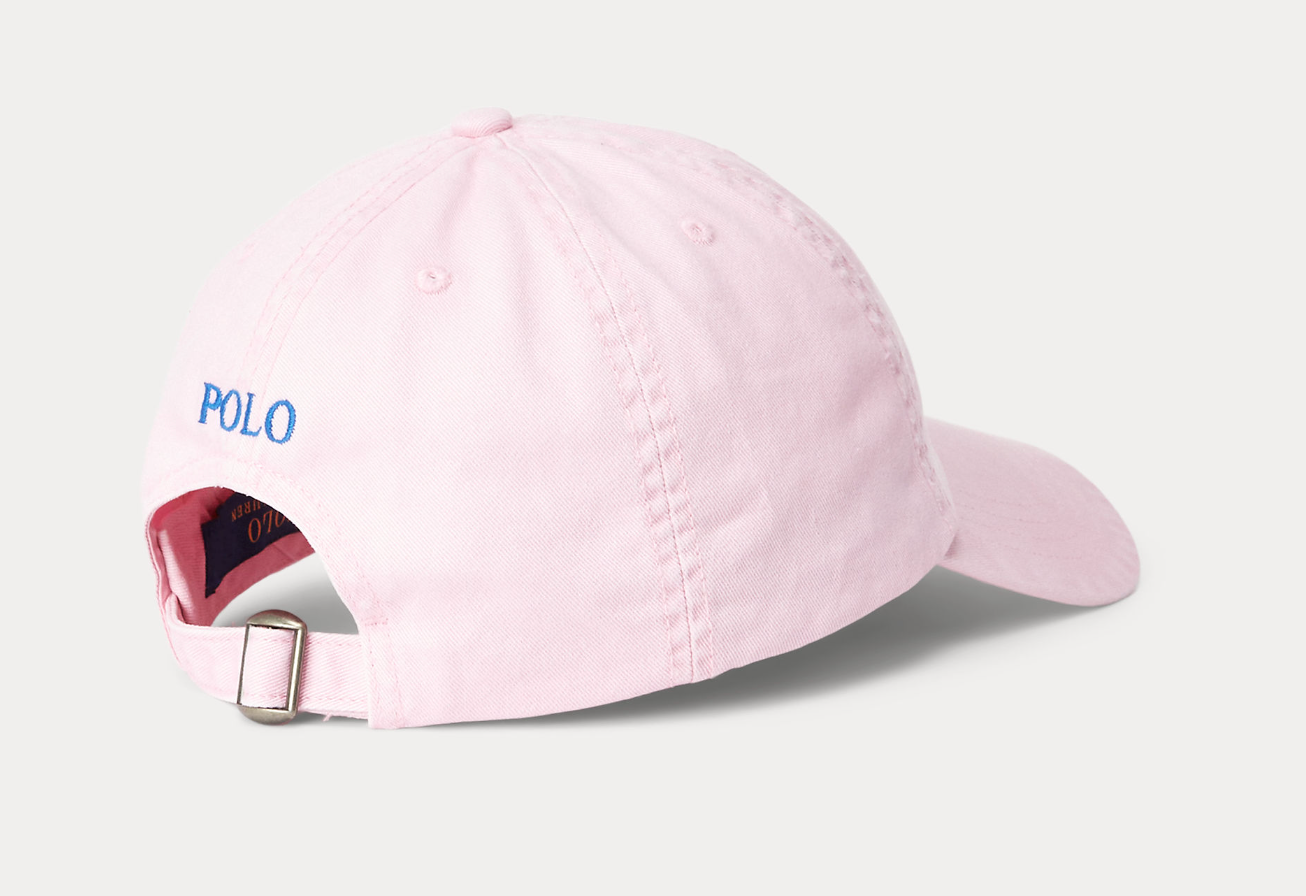 Cotton Chino Ball Cap Caramel Pink