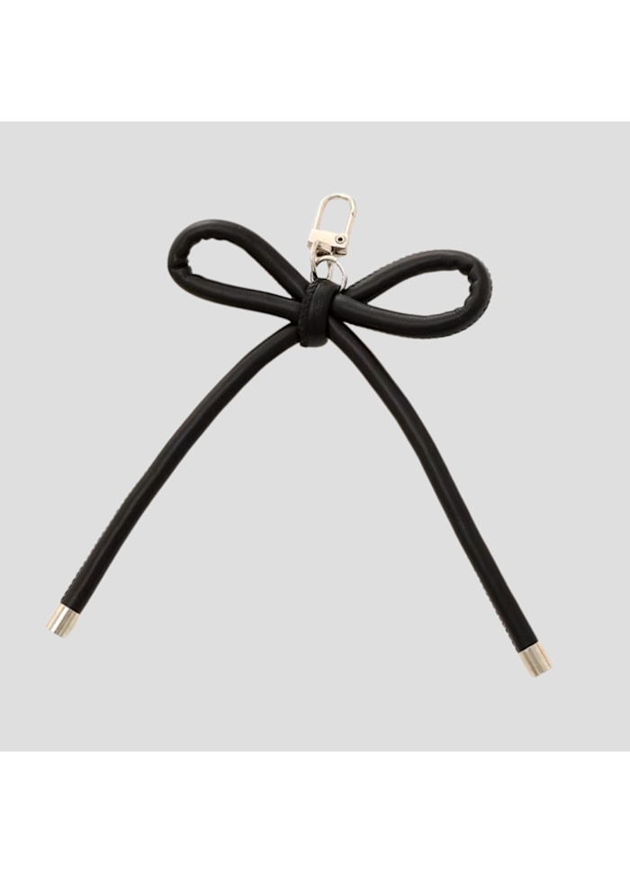 Bow Charm Black