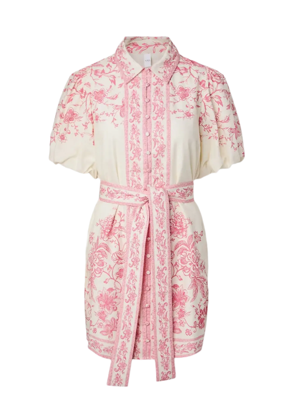 YASCORALINA 2/4 Short Dress Pristine