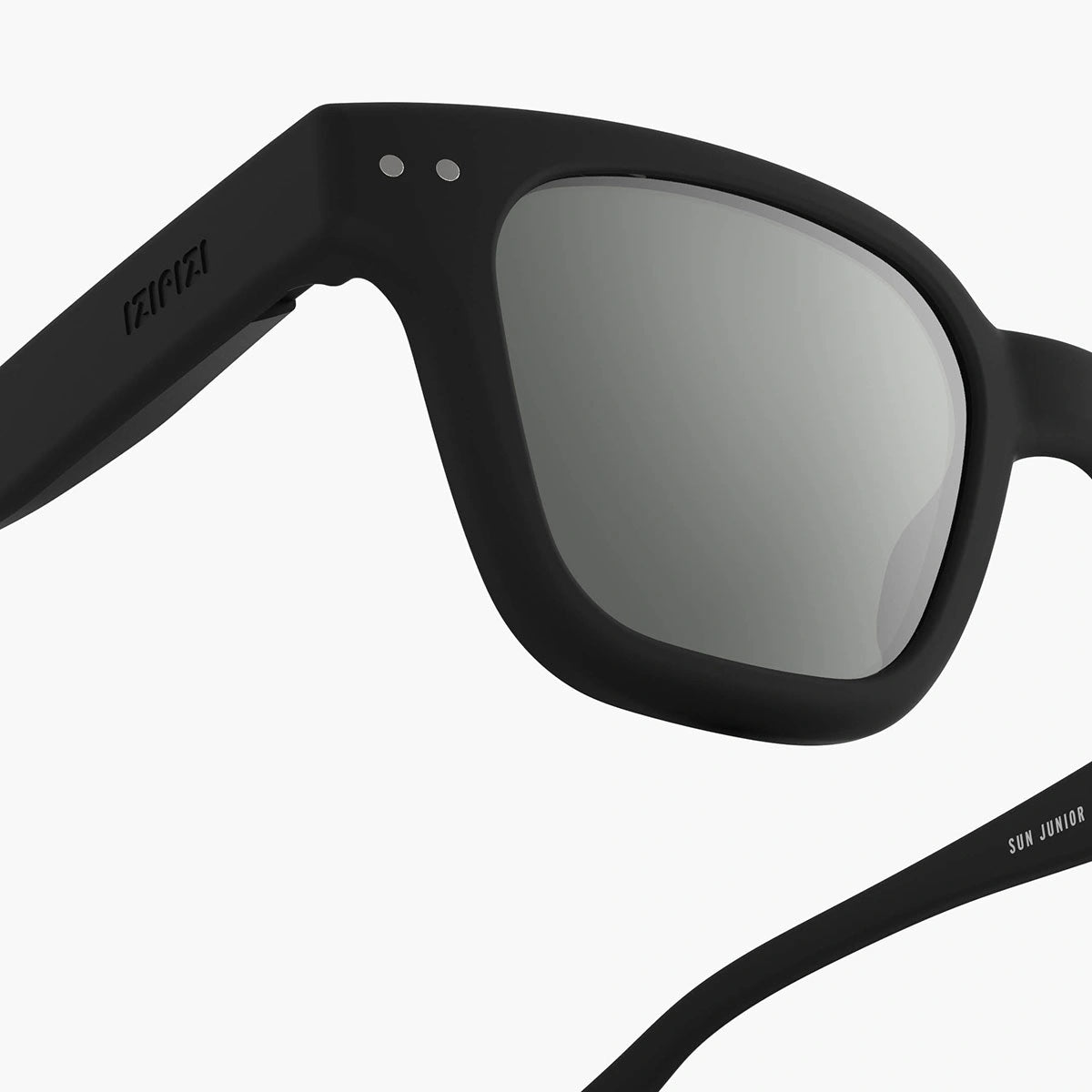 Sunglasses Junior Sun Road Polarized Grey / Black Soft Touch