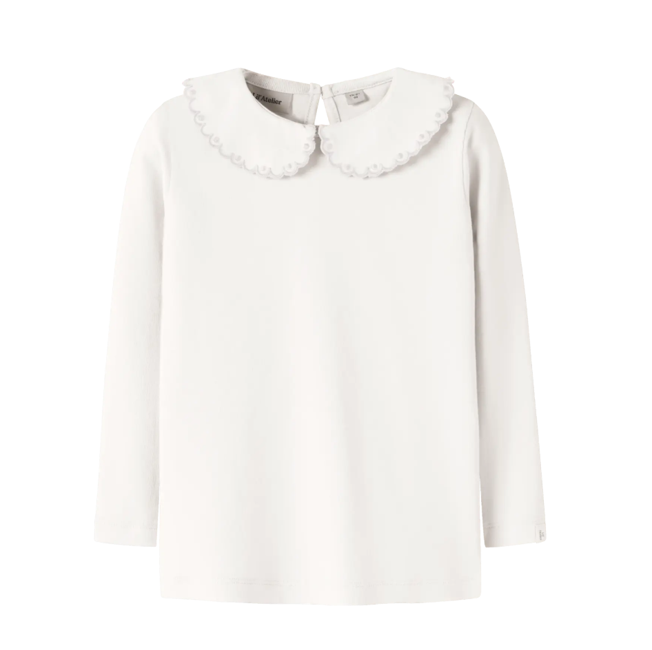 Fundo Lia Ls Slim Top Coconut Milk/Coconut Milk