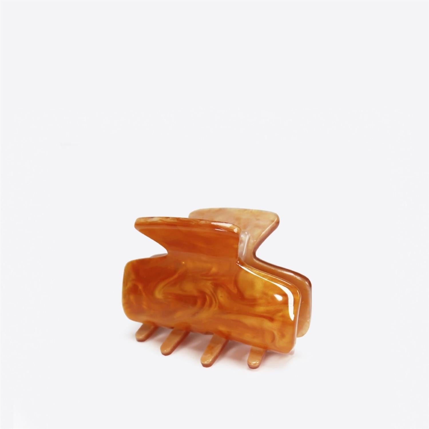 Ava Hair Claw Orange Brown