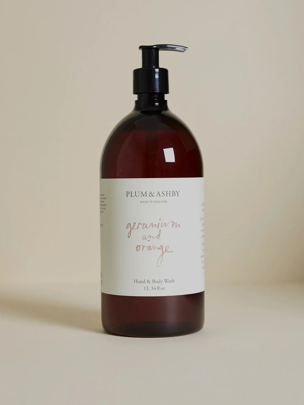 Geranium and Orange Hand & Body Wash 1L