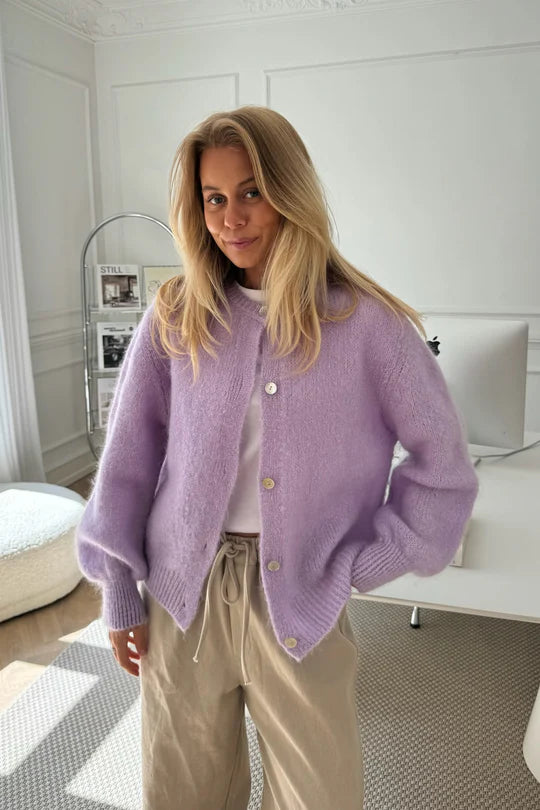 Ida Cardigan Violet