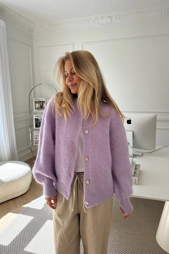 Ida Cardigan Violet