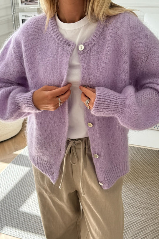 Ida Cardigan Violet