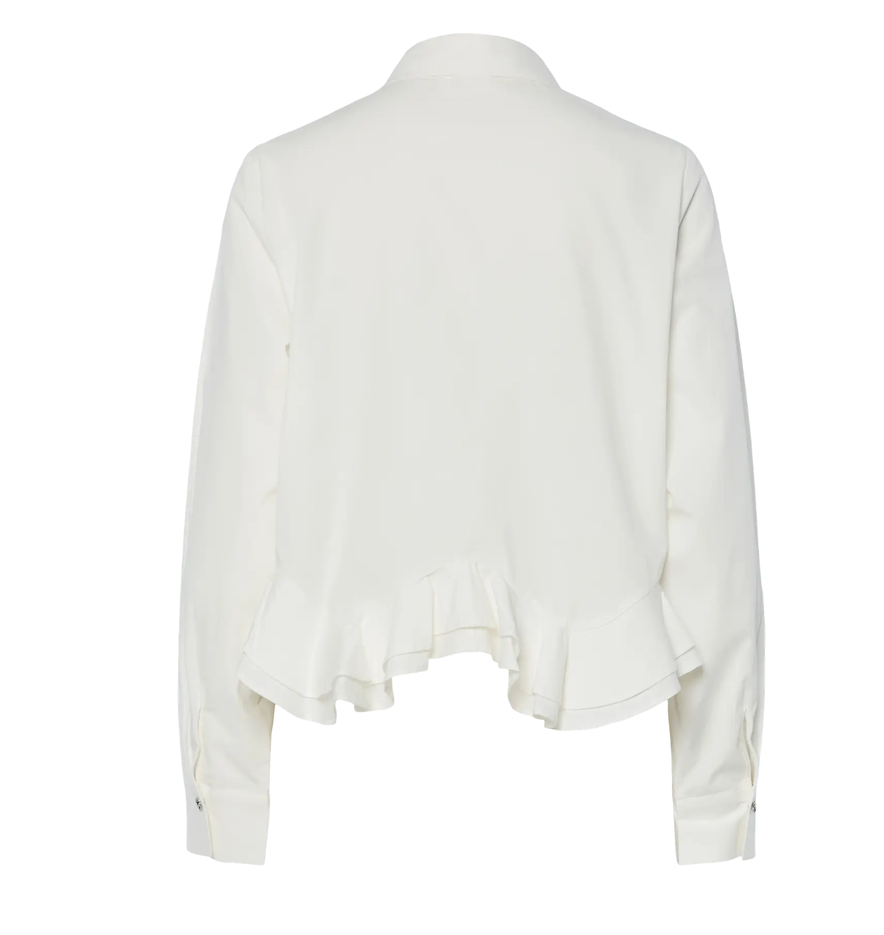 YASANERA LS Short Shirt Star White